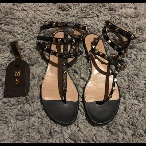 Gently Used Valentino Rockstud Sandals - Size 37